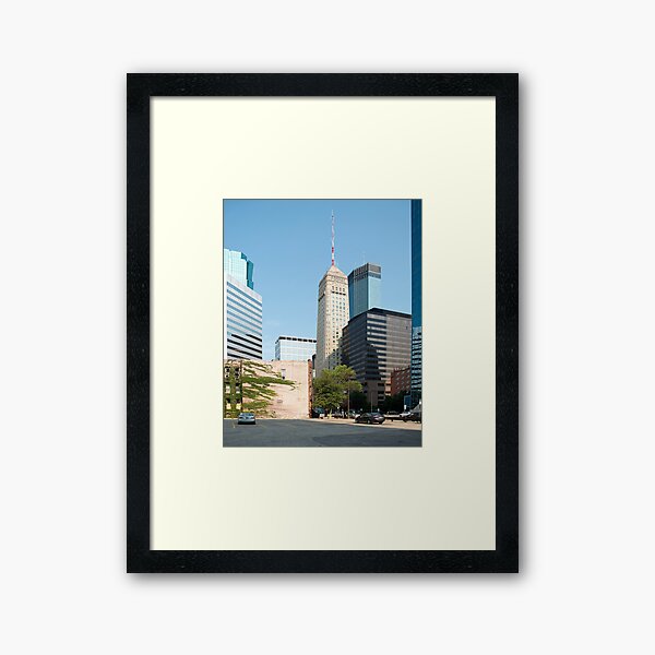 The foshay Tower, Mlps, MN Framed Art Print