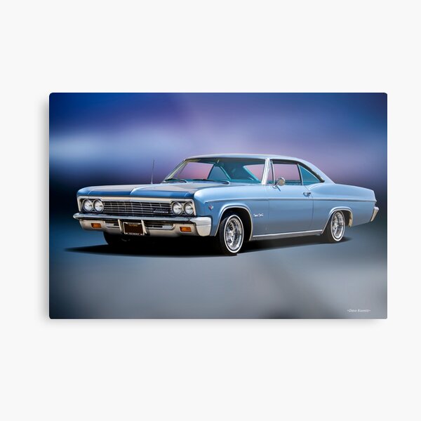 1966 Chevrolet Impala SS Metal Print