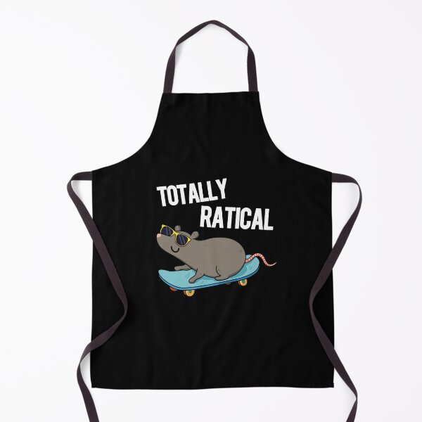 Item preview, Totally Ratical Funny Rat Puns (Dark BG) designed and sold by punnybone.