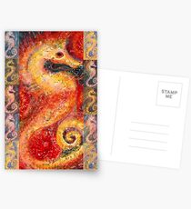 Nine Seahorses Postcards