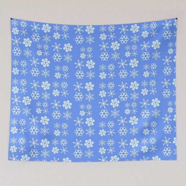 Item preview, Snowflake Pattern Light Blue designed and sold by MurphyMorganGifts.