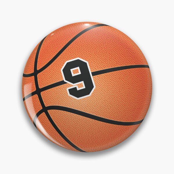 Item preview, Basketball ball number 9, nine designed and sold by TheCultStuff.