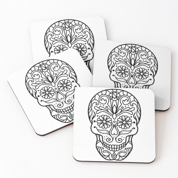 Item preview, Skull in mandala. designed and sold by KookArt.