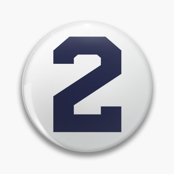 Item preview, Number 2, Marine blue two, Sports number 2 designed and sold by TheCultStuff.