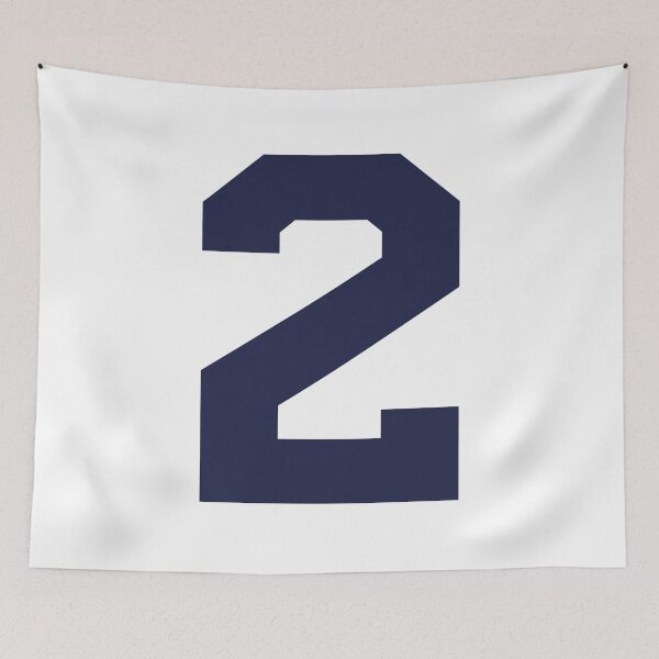 Item preview, Number 2, Marine blue two, Sports number 2 designed and sold by TheCultStuff.