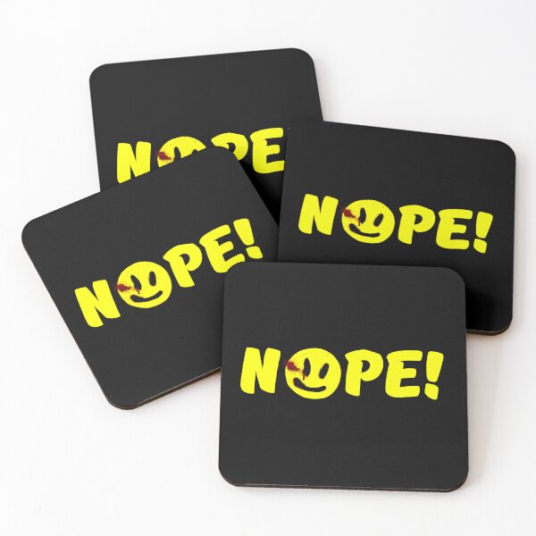 Item preview, Nope! statement smile designed and sold by Rev-Style.