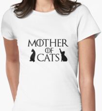 MOTHER OF CATS Women's Fitted T-Shirt