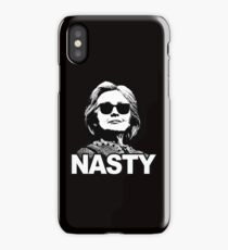 Hillary Clinton Nasty Woman iPhone Case