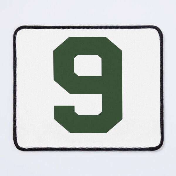 Item preview, Number 9, Dark green nine, Sports number 9 designed and sold by TheCultStuff.