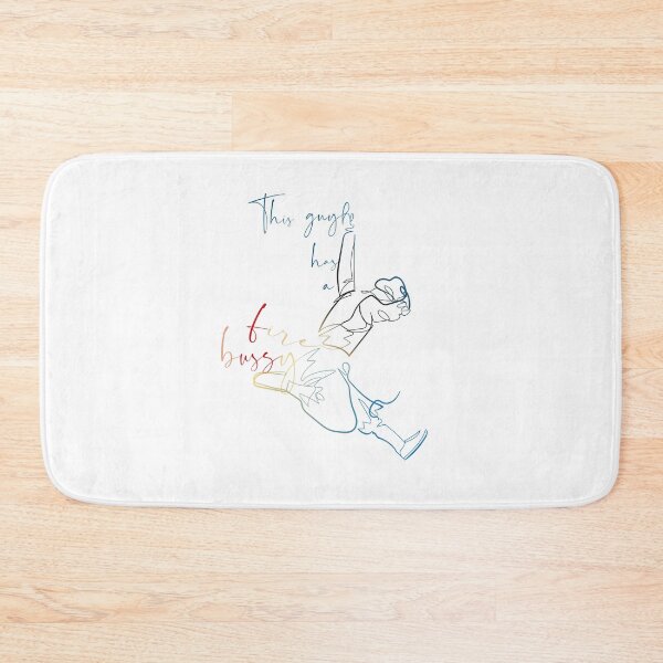 Item preview, Continuous line art This guy has a fire bussy designed and sold by scribblelife.