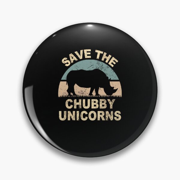 Item preview, Save The Chubby Unicorns Funny Fat Rhino Lover designed and sold by aaronbolser.