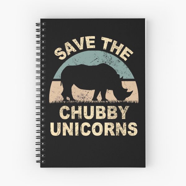Item preview, Save The Chubby Unicorns Funny Fat Rhino Lover designed and sold by aaronbolser.