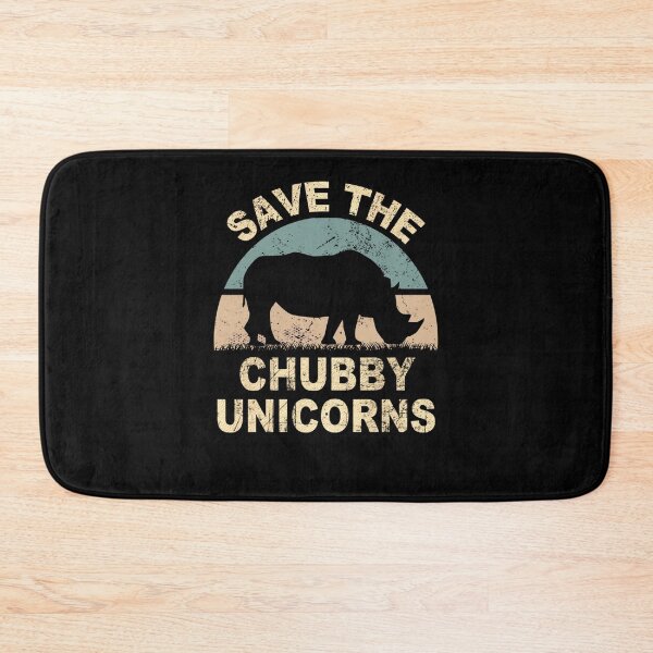 Item preview, Save The Chubby Unicorns Funny Fat Rhino Lover designed and sold by aaronbolser.