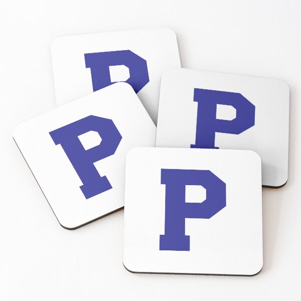 Item preview, Alphabet, Blue P, Sports letter P designed and sold by TheCultStuff.
