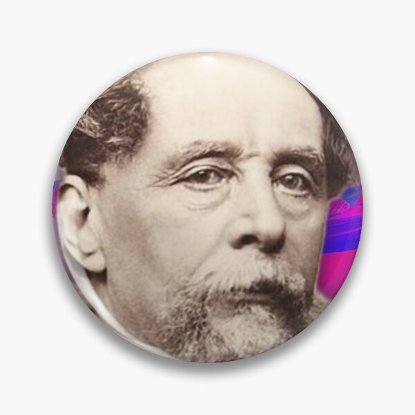 Item preview, Charles Dickens Artwork | Charles Dickens Portrait | Charles Dickens Wall Art  designed and sold by Suyogsonar25.