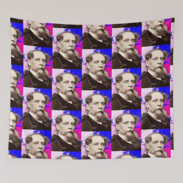 Item preview, Charles Dickens Artwork | Charles Dickens Portrait | Charles Dickens Wall Art  designed and sold by Suyogsonar25.