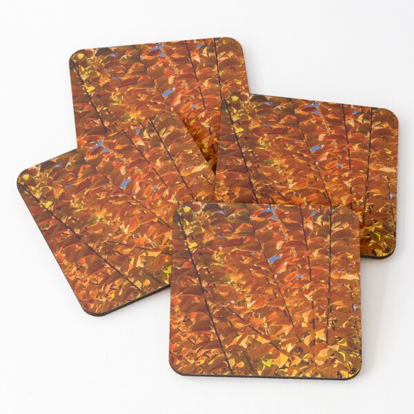 Item preview, Orange Autumn Lines and Diagonals - the Burning Bush designed and sold by Georgia Mizuleva.