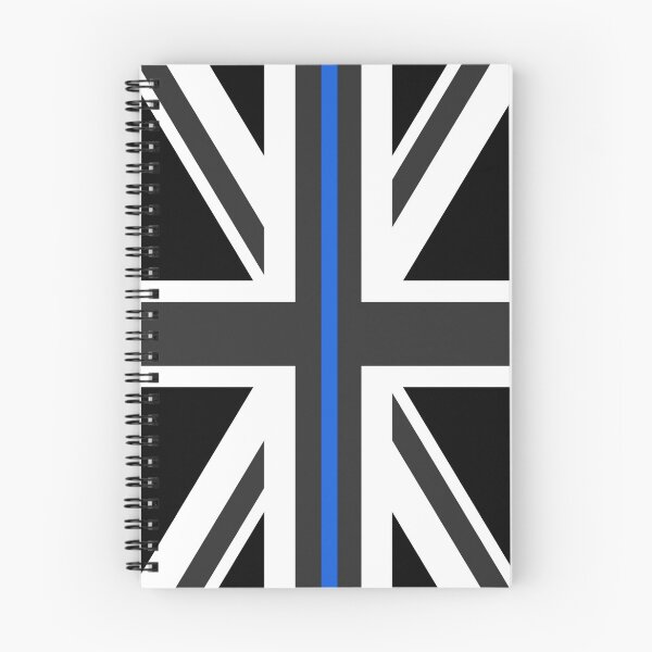 Item preview, Thin Blue Line Union Jack UK Flag designed and sold by Jerry Lambert.