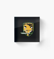 Metal Gear Solid - FOXHOUND Acrylic Block