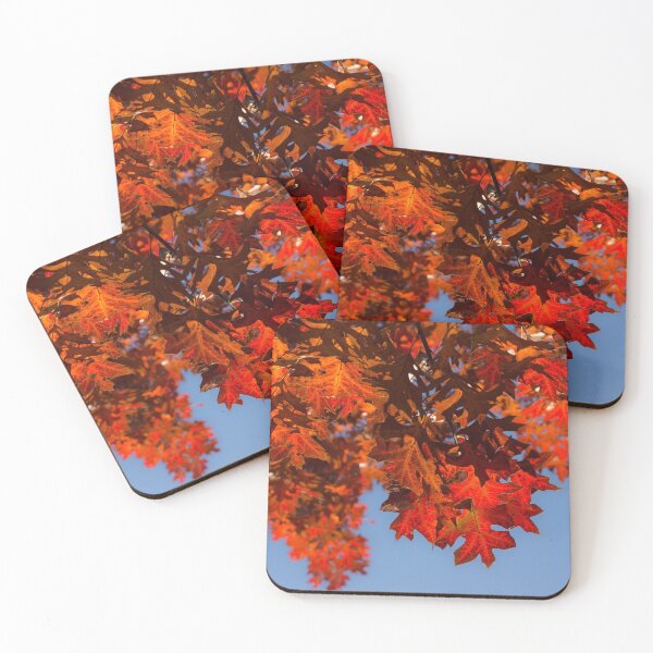 Item preview, Happy Scarlet Autumn Patchwork designed and sold by Georgia Mizuleva.