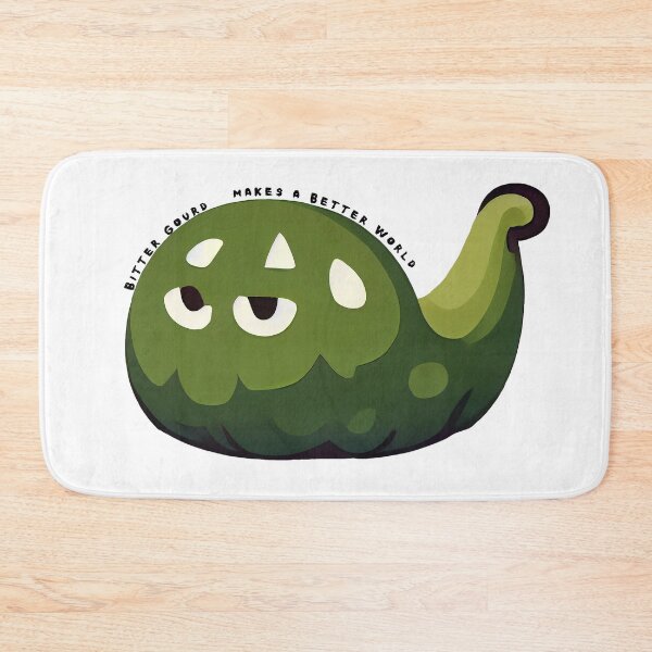 Item preview, Bitter Gourd Character emoji emoticon  - Created by Artificial Intelligence designed and sold by Created-by-AI.