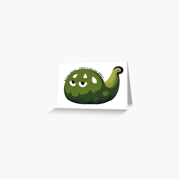 "Bitter Gourd Character emoji emoticon Created by Artificial
