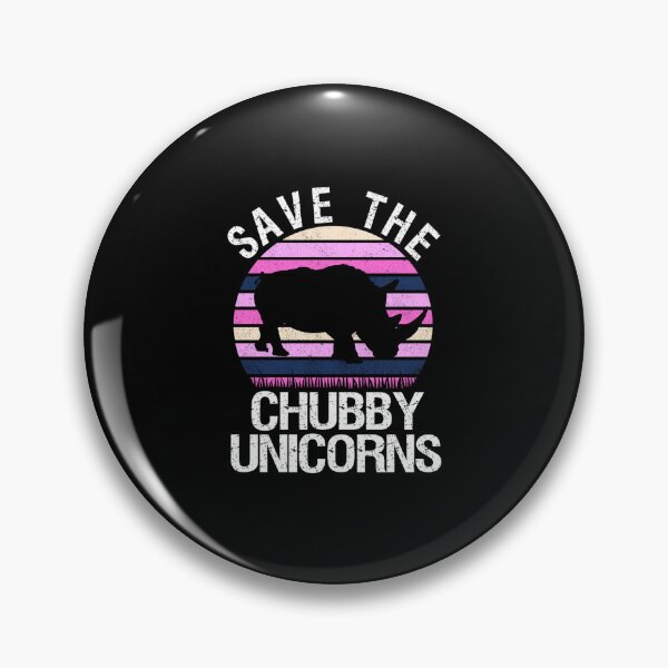 Item preview, Save The Chubby Unicorns Funny Rhino Animal Rights designed and sold by aaronbolser.