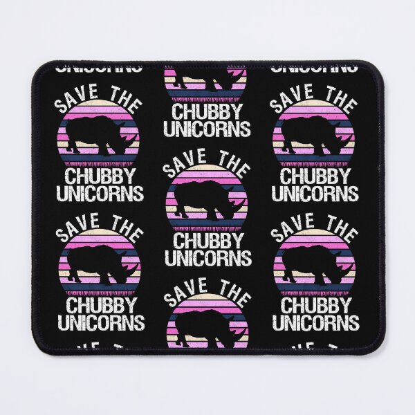 Item preview, Save The Chubby Unicorns Funny Rhino Animal Rights designed and sold by aaronbolser.