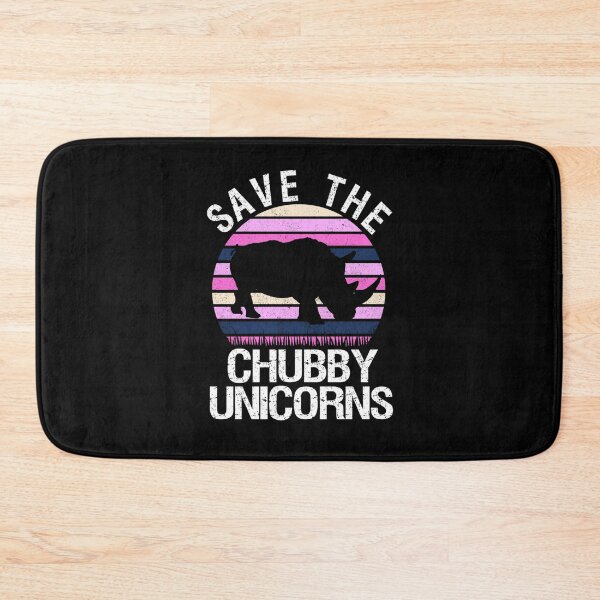 Item preview, Save The Chubby Unicorns Funny Rhino Animal Rights designed and sold by aaronbolser.