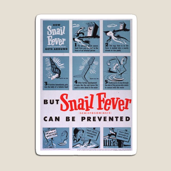 Item preview, Snail Fever can be prevented designed and sold by stoppersays.