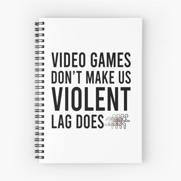 Item preview, Video games don't make us violent lag does designed and sold by Bigilyy.