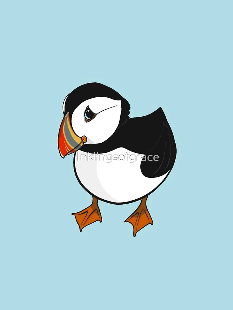 Thumbnail 4 of 4, iPhone Case, Adorable Atlantic Puffin designed and sold by Inklingsofgrace.