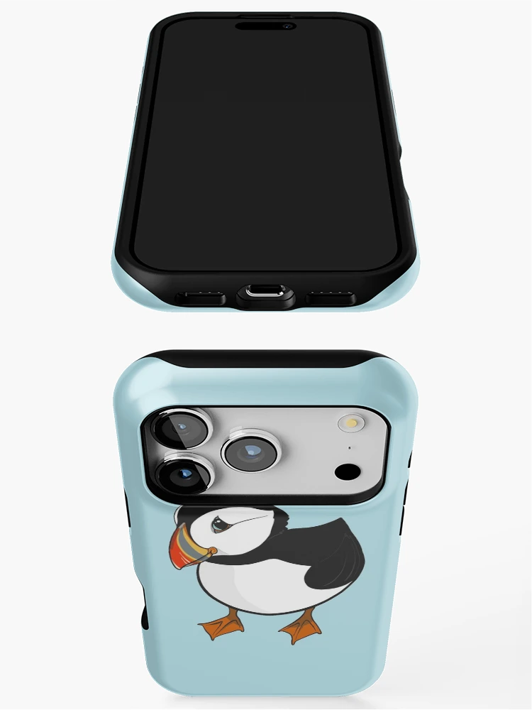 Thumbnail 3 of 4, iPhone Case, Adorable Atlantic Puffin designed and sold by Inklingsofgrace.