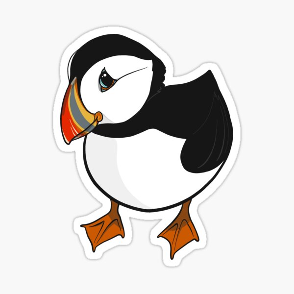 Adorable Atlantic Puffin Sticker