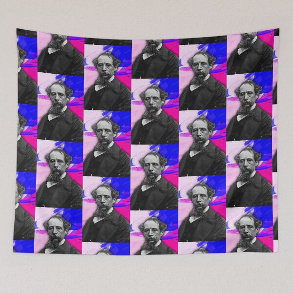 Item preview, Charles Dickens Artwork | Charles Dickens Portrait | Charles Dickens Wall Art  designed and sold by Suyogsonar25.