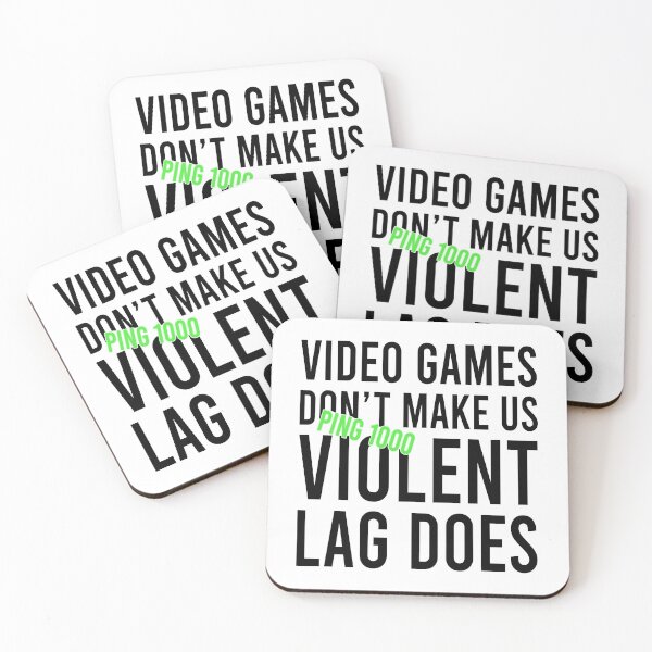 Item preview, Video games don't make us violent lag does designed and sold by Bigilyy.