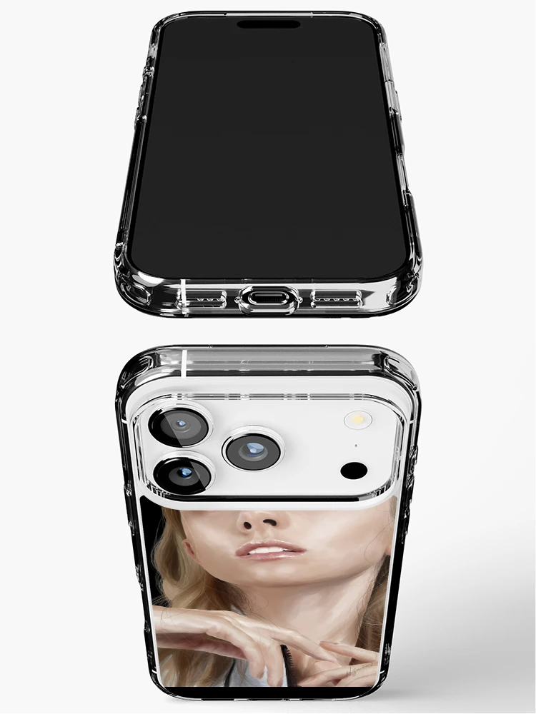 Thumbnail 3 of 5, iPhone Case, face designed and sold by lisylight.