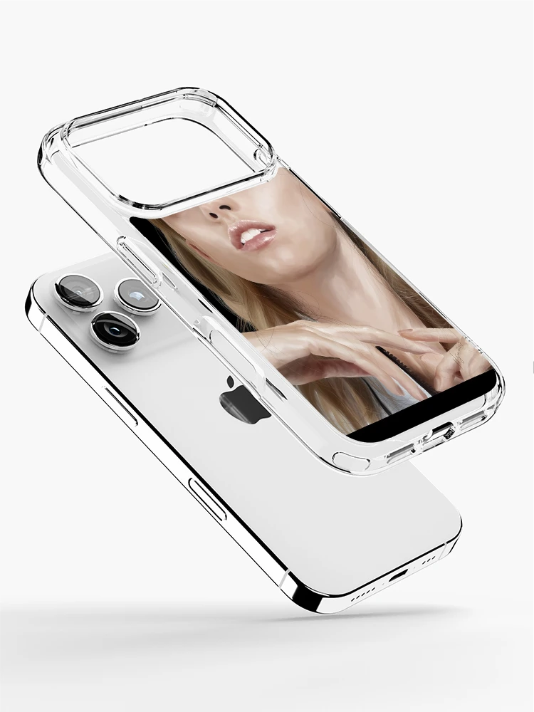 Thumbnail 2 of 5, iPhone Case, face designed and sold by lisylight.