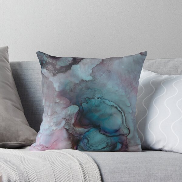 Item preview, Abstract Design in Blue, Grey, and Pink designed and sold by CardamomZing.