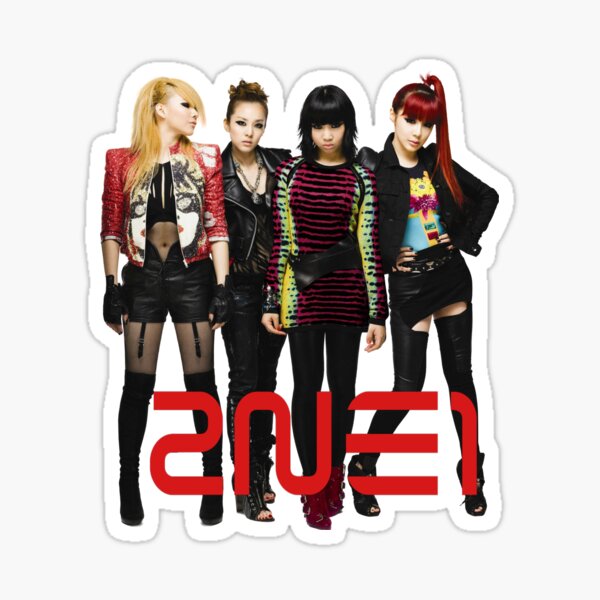 2ne1 Logo Sticker By Revsoulx3 Redbubble