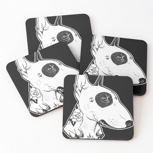 Item preview, Tattooed Bullterrier  designed and sold by VanessaSpurlinz.