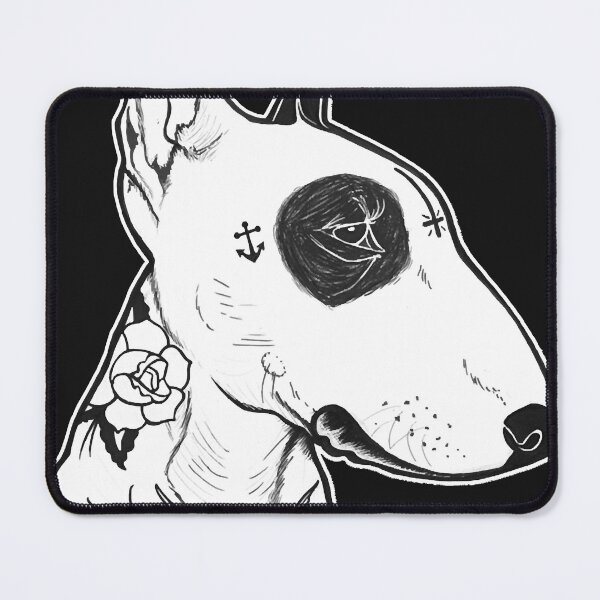 Item preview, Tattooed Bullterrier designed and sold by VanessaSpurlinz.