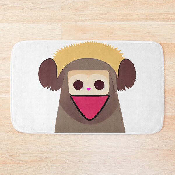 Item preview, Baboon Character emoji emoticon  - Created by Artificial Intelligence designed and sold by Created-by-AI.