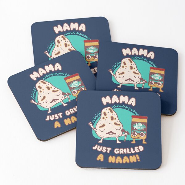 Item preview, Mama Just Grilled a Naan! - Kawaii Food cute funny musical designed and sold by WeirdPunderful.