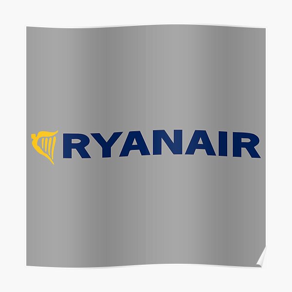 "Ryanair" Poster for Sale by danmasumi Redbubble