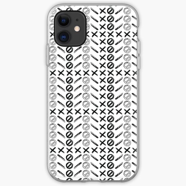 Kill Fee Pattern by Chrissy Curtin iPhone Soft Case