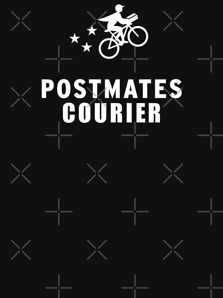 "Postmates Fleet Gear Postmates Courier Design" Tshirt for Sale by