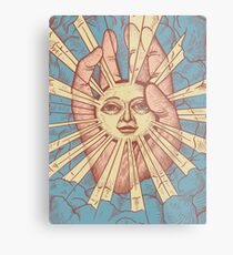 The Idiot Sun Metal Print