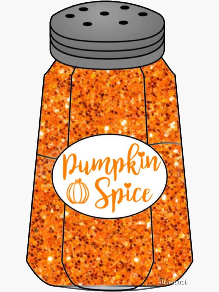 pumpkin-spice-sticker-for-sale-by-abbiequail-redbubble