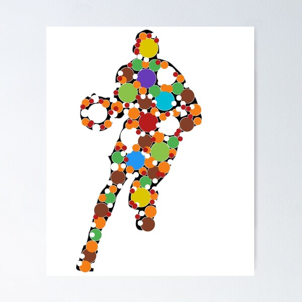 Item preview, Funny polka dot basketball, basketball polka dot pattern designed and sold by Itaxi.